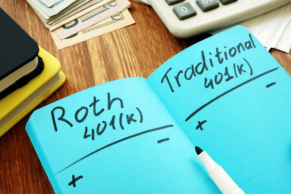 Roth vs traditional 401k